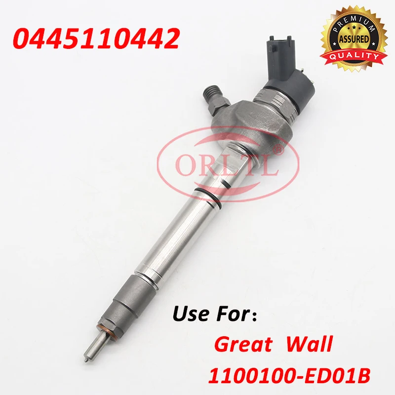 

0445110442 Common Rail Diesel Injector 0 445 110 442 Fuel Nozzle Spray 0445 110 440 For GREAT WALL 1100100-ED01B