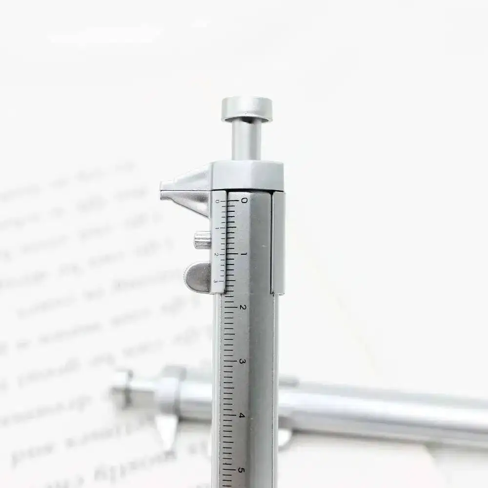 1 Piece Lytwtw's Cute Vernier Caliper Ballpoint Pen Creative Office Gift School Supplies Stationery Kawaii Pens