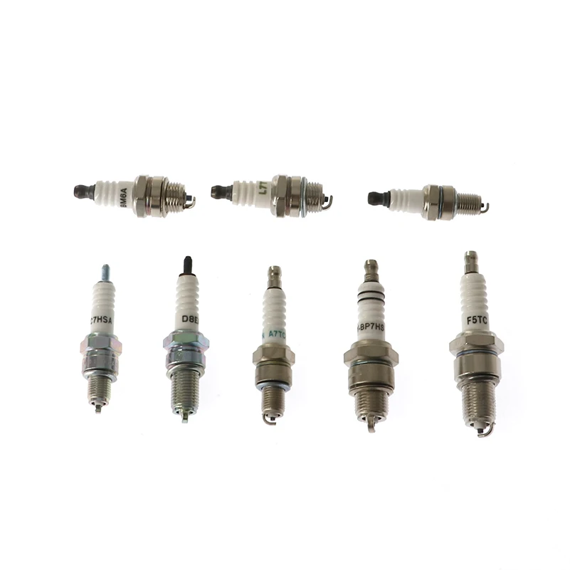 Свеча зажигания 1 электрод A7TC D8EA BM6A C7HSA CMR6H BP7HS F5TC L7T для 50cc 70cc 110cc 125cc 150cc Atv Скутер Кроссовый велосипед карта
