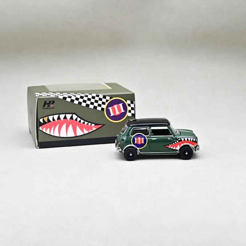 TINY 1/64 Mini Cooper Shark Alloy Motor Vehicle Toy Die-casting Metal Model Collection Boy Christmas Gift