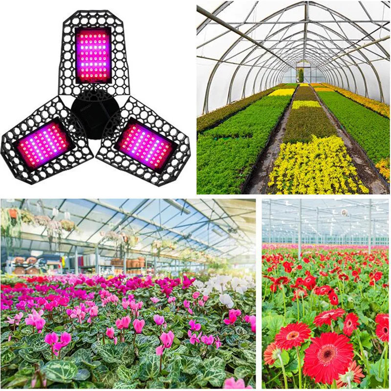 Led Phyto Lamp E27 100W 200W 300W Full Spectrum Led Grow Light Plant Bol Ac 100-265V Voor Indoor Bloem Kweek Tent Box K5