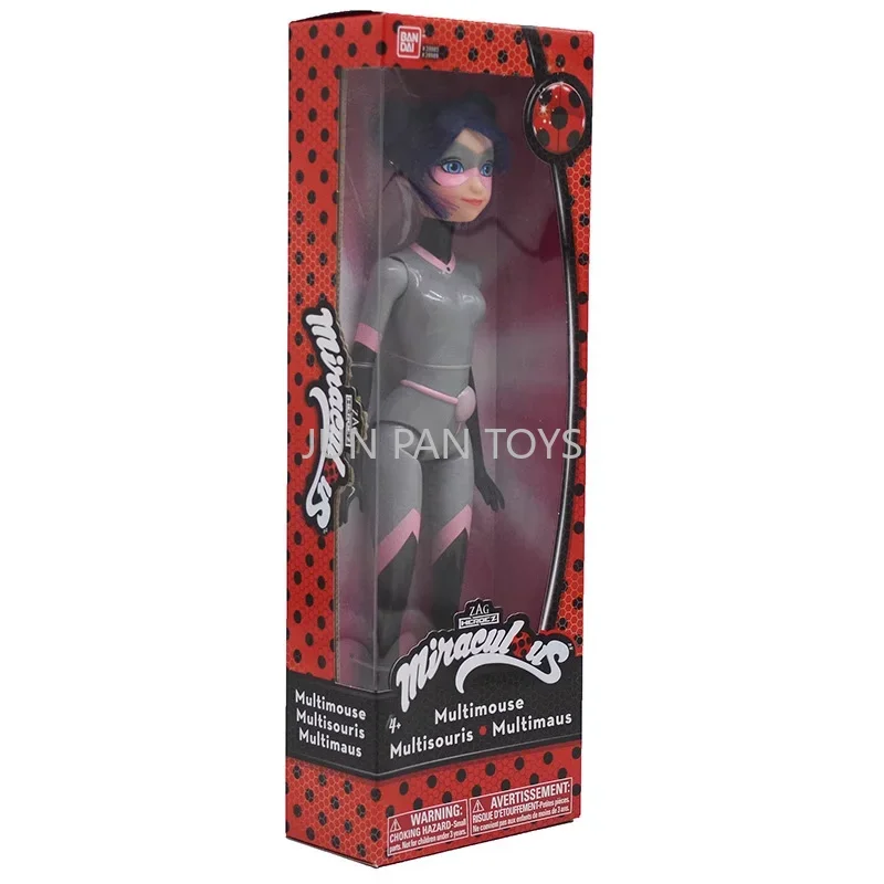 Zag Heroez Miraculous Ladybug and Cat Noir Multimouse Classic Anime Action Figure Fashion Doll Collectible Girl Children Toy 1pc