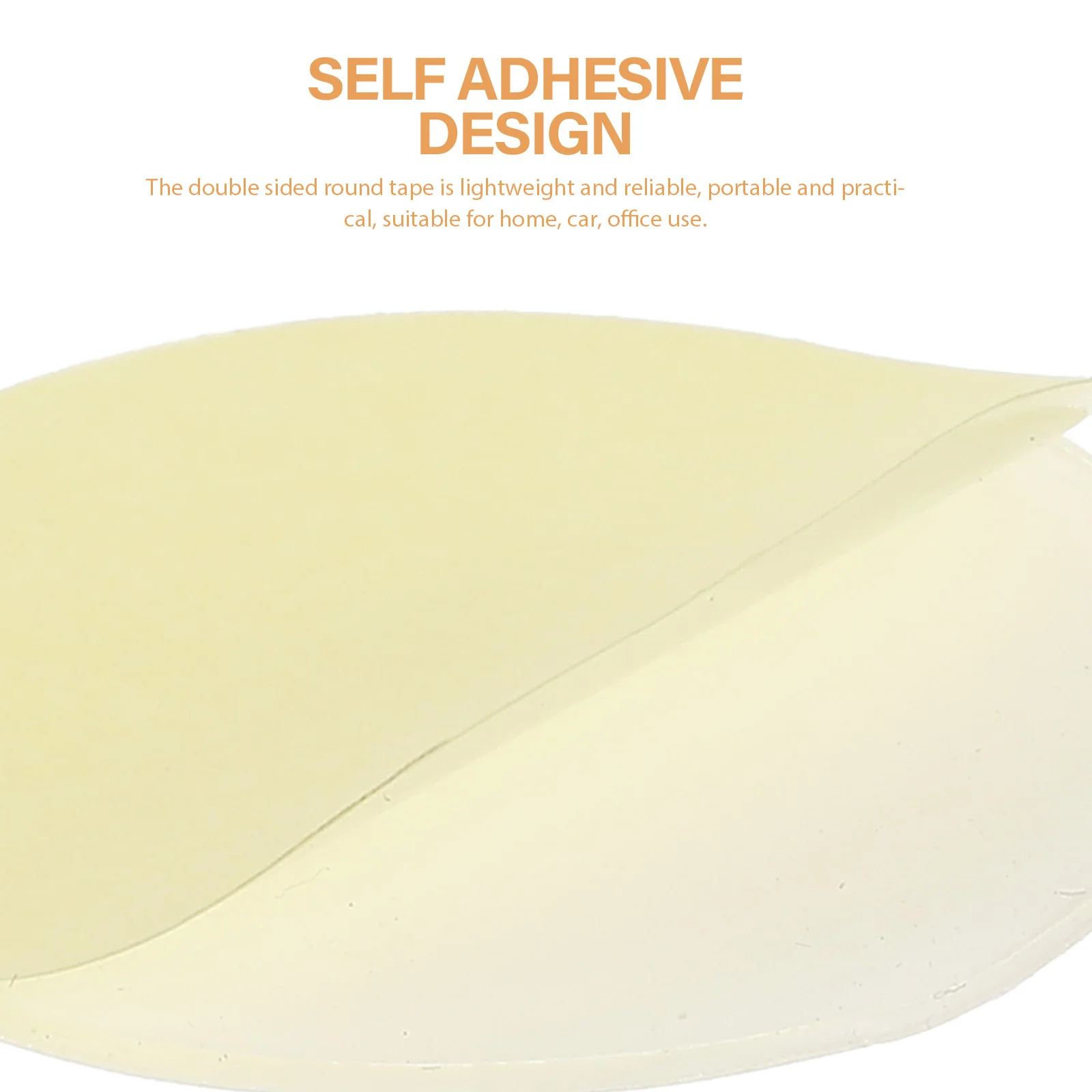 

Pcs Small Base Film Double Sided Round Tape Self Adhesive Mounting Sticker For Home Car Office Strong Hold