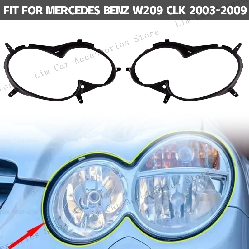 Scheinwerfer-Dichtungsstreifen, Scheinwerferdichtungen, Abdeckung für Autoteile, wasserdicht 2098260191 2098260291 Für Mercedes Benz W209 CLK 2003-2009 – Detail 16