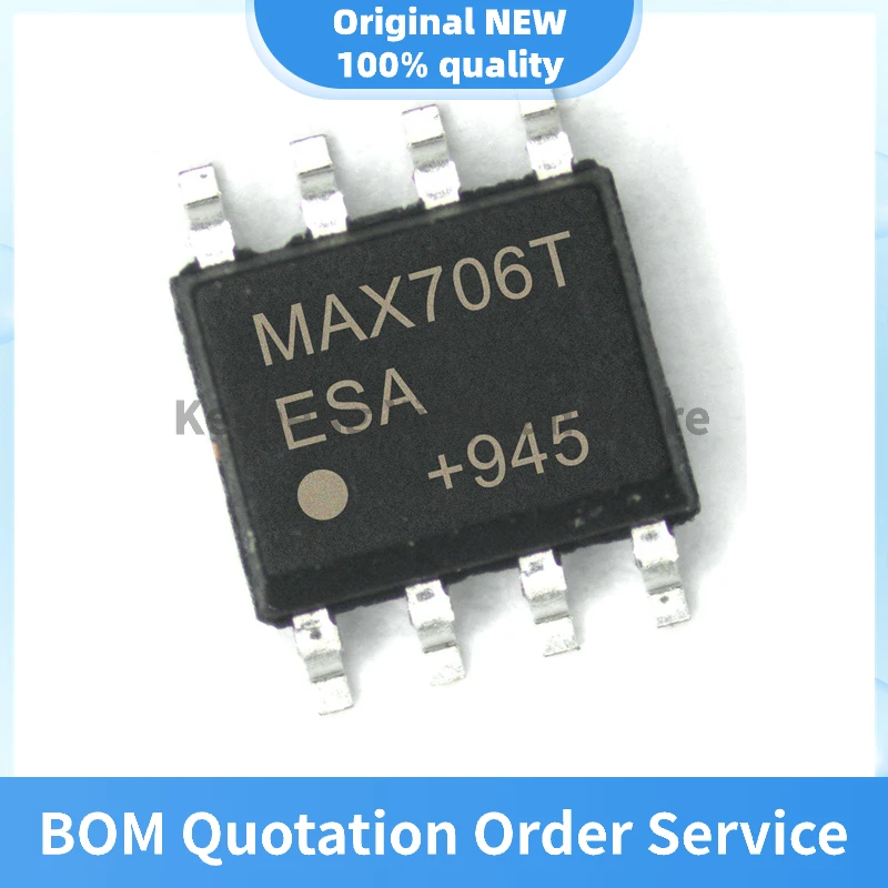 Monitoring and reset chip MAX706TESA+T SOP-8 full-time original genuine spot direct shot