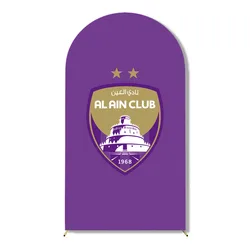 Al Ain FC Arch Cover Stand Covers Round Top Backdrop Banner Background Frame Advertising Decoration UAE Arab Emirates Football