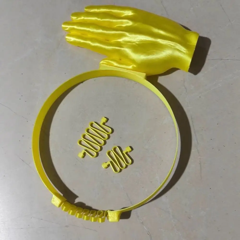 3D Printing Hand Shape Sun Hat Creative Detachable Hand Palm Visor Headband Multifunction Adjustable Outdoor Beach Hat