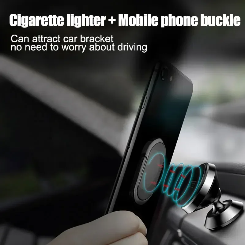 The New Creative Cigarette Lighter Can Be Used As A Mobile Phone Holder USB Charging Lighter Multi-functional Cigarette Lighter