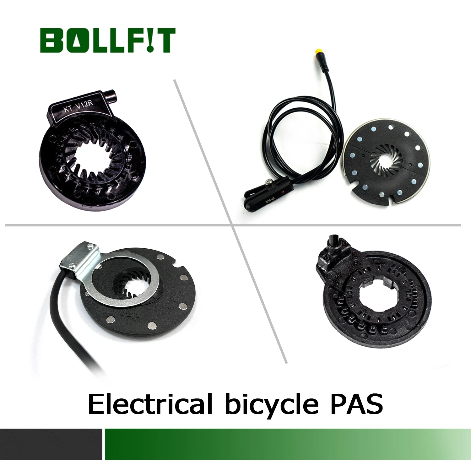 BOLLFIT KT Electric Bike Pedal Assist Sensor E Bike PAS 8 Magents For DIY EBike Modified Parts