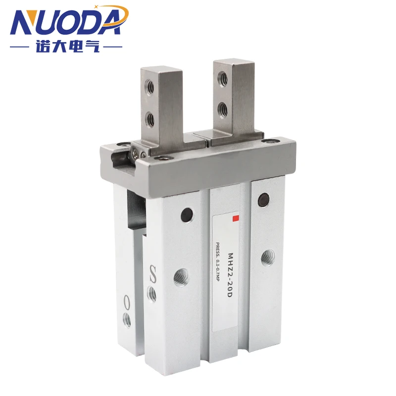 MHZ2 Air Pneumatic Parallel Gripper MHZ2-10D MHZ2-16D MHZ2-20D MHZ2-25D 32D 40D S C Aluminium Clamps Finger Cylinder