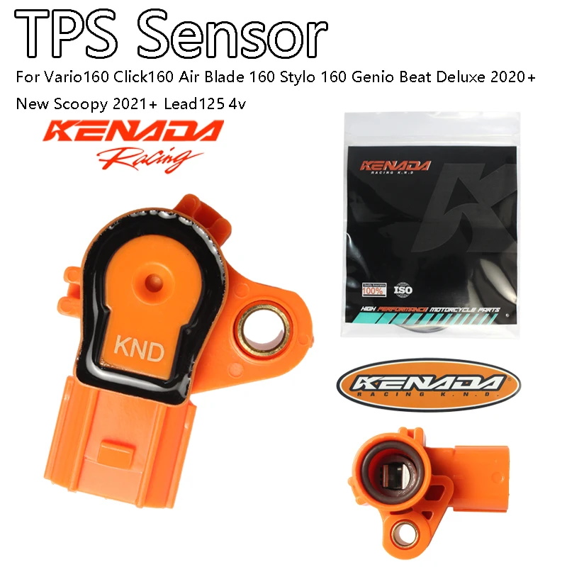 KENADA RACING TPS Throttle Position Sensor For Vario/Click/Air Blade/Stylo160 Genio Beat Deluxe2020+ New Scoopy 2021+ Lead125 4v