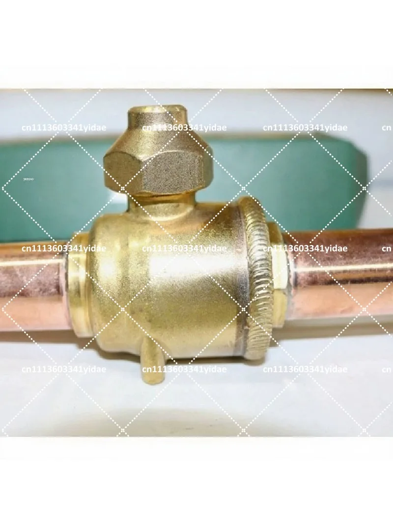 Solenoid Ball Valve Electric Shut Off Valve Refrigeration System Refrigerant Pipeline Cold Storage Control Accessory