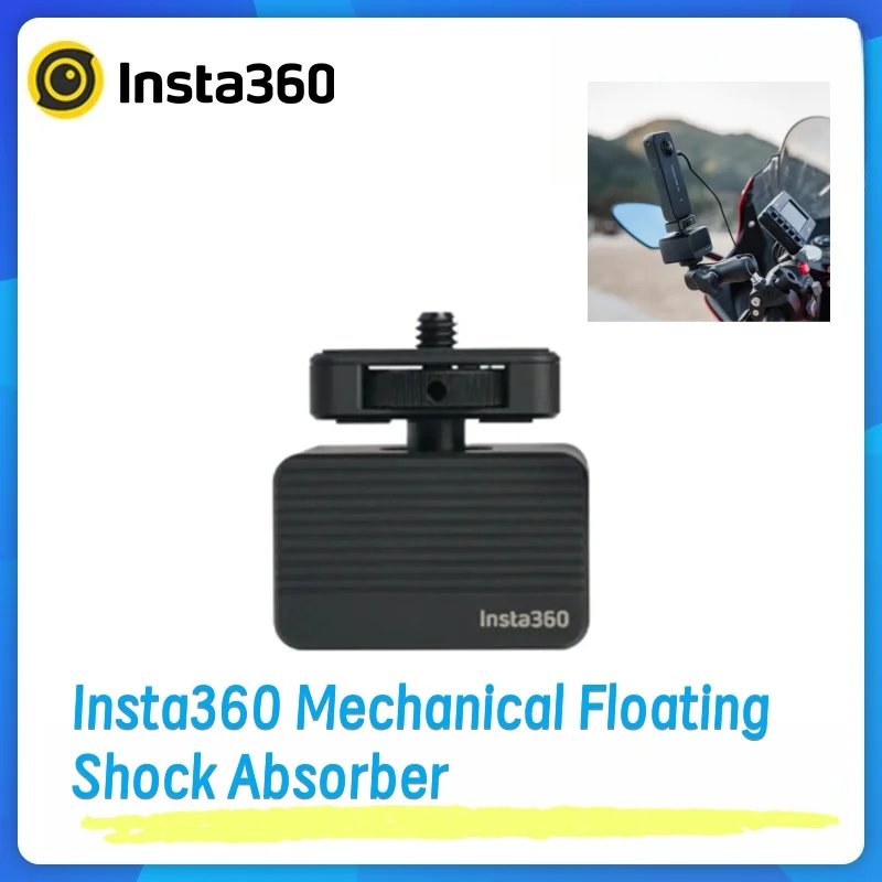 

Оригинальный механический демпфер вибрации Insta360 ONE X4 X3 RS R 1/4 дюйма, амортизатор для крепления камеры на руль мотоцикла