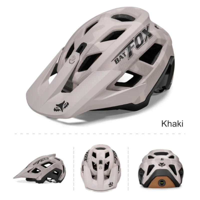 

Шлем BATFOX, обновленный антибактериальный шлем Speedframe Pro, зеленый лесной горный велосипедный шлем для молодежи, взрослых, мужчин и женщин