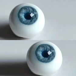 8/10/12/14/16/18mm Doll's Eyes for 1/3 1/4 1/6 Bjd Doll Plaster Eyeball Girl Toys Dress Up Play House Doll Accessories, No Doll