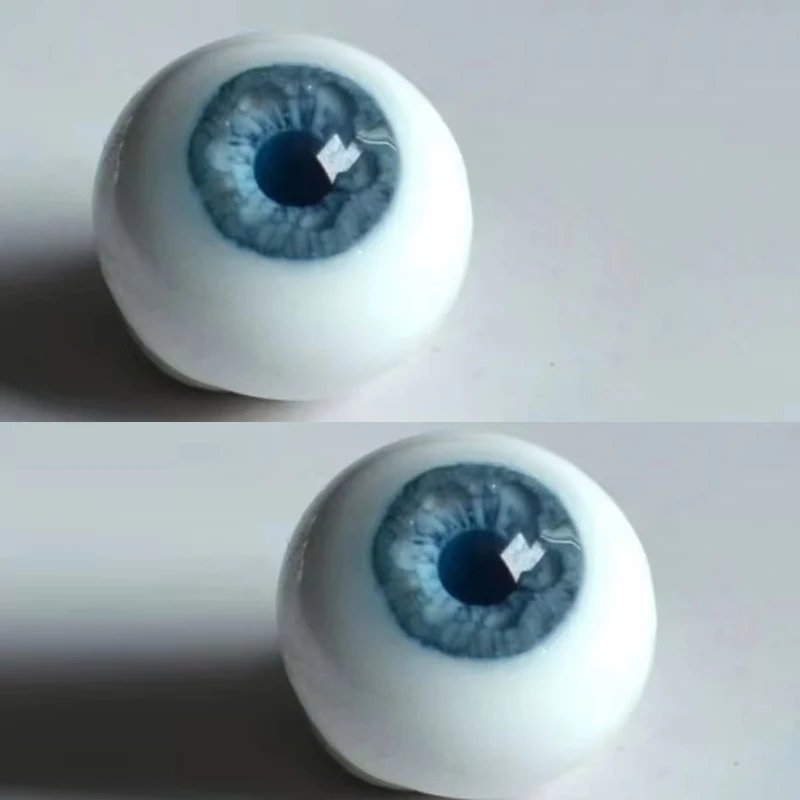 8/10/12/14/16/18mm Doll's Eyes for 1/3 1/4 1/6 Bjd Doll Plaster Eyeball Girl Toys Dress Up Play House Doll Accessories, No Doll