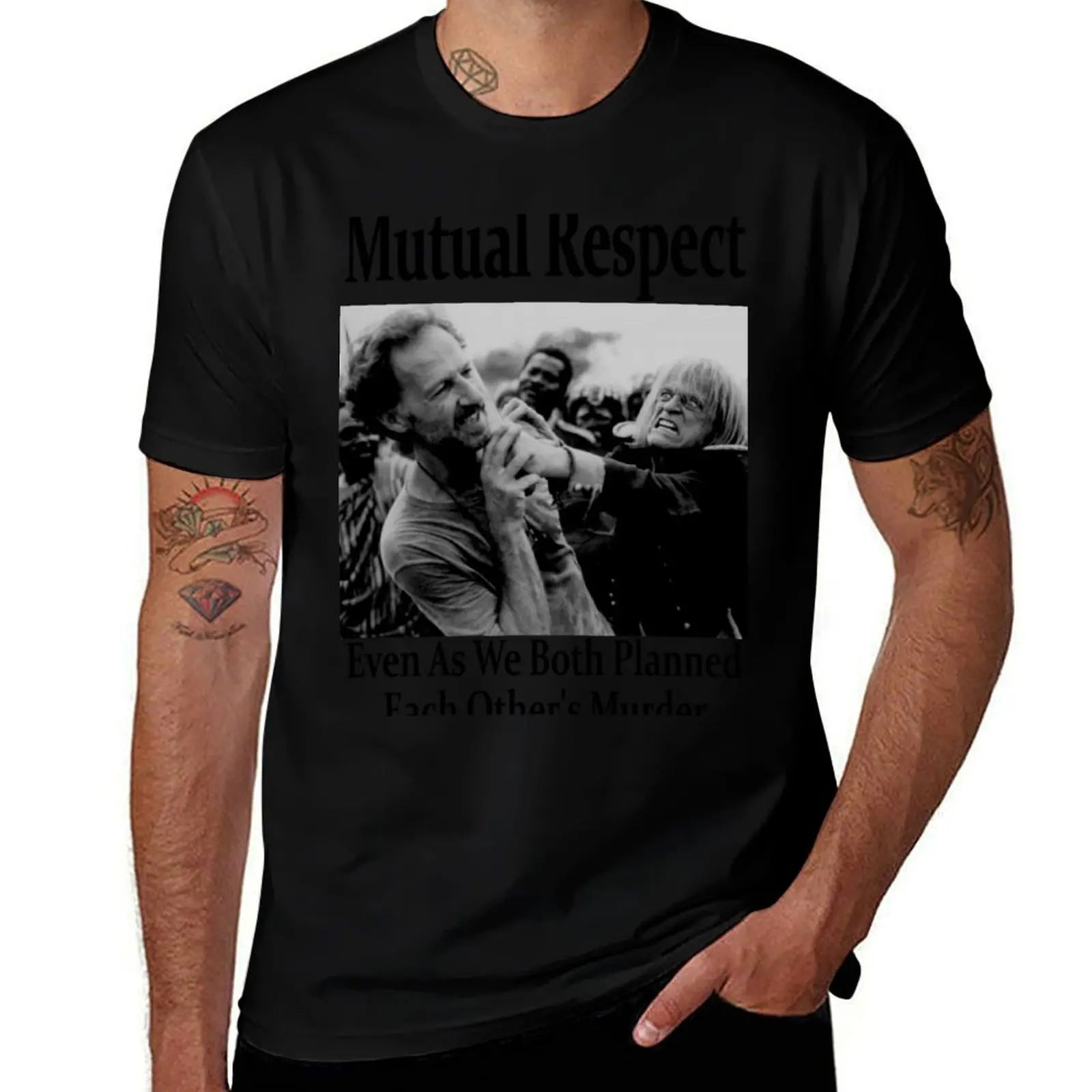 Werner Herzog and Klaus Kinski's Mutual Respect T-Shirt cotton t shirt man T-Shirt