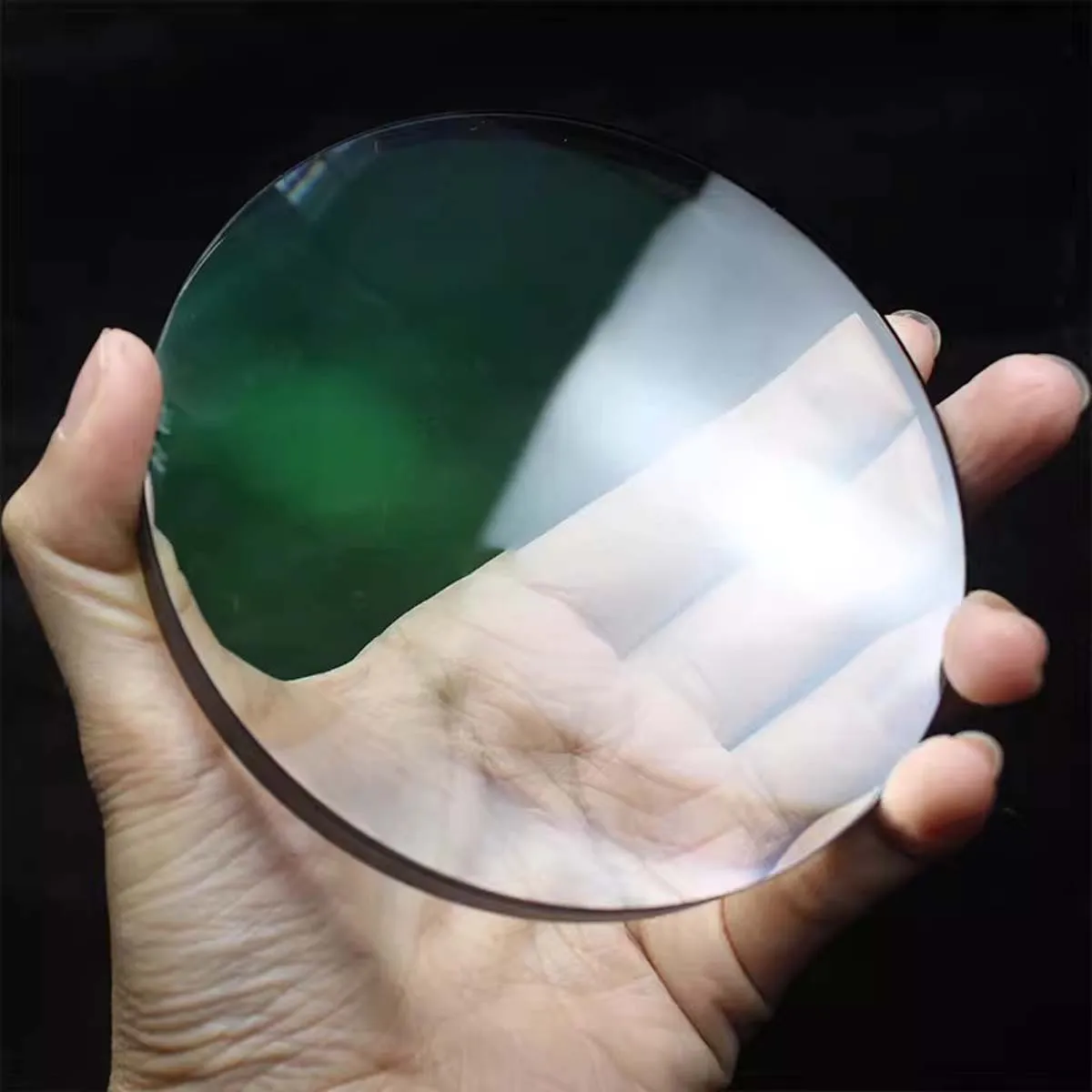 Astronomical Telescope Objective D103F600 103mm Diameter 600mm Focal Length Green Film Achromatic Lens K9 for Stargazing