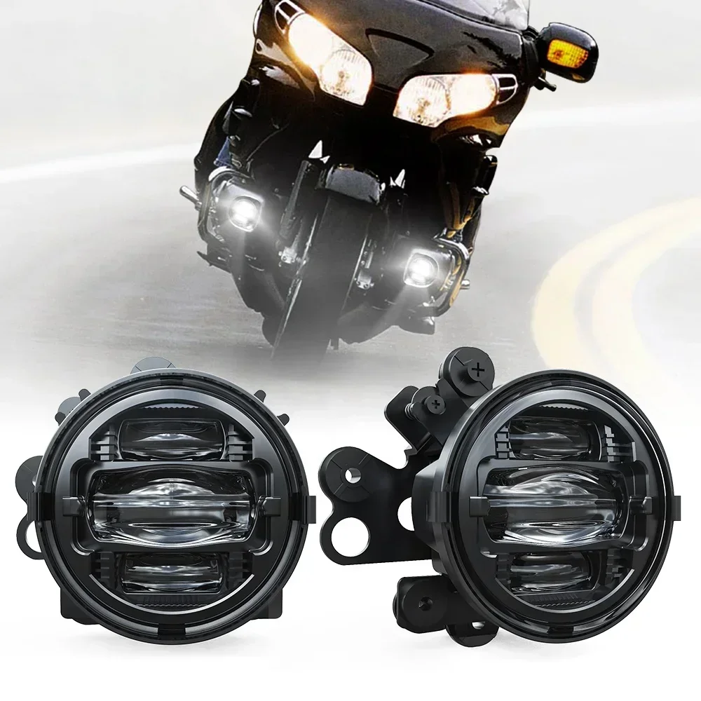 For GL1800 Goldwing led fog Light motorcycle lighting system led projector fog lights for honda 2012 2013 2014 2015 2016 2017