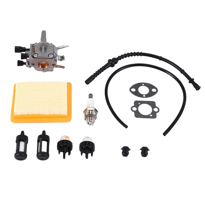 Carburetor Air Filter Bulb Fuel Repower Kit Fit for FS120 FS200 FS250 FS300 FS350 FR450 String Trimmer-A68X - view 4