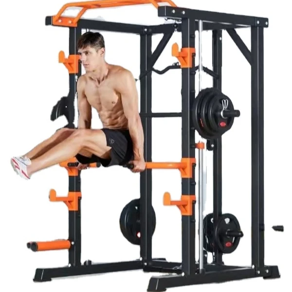 

Commercial Smith machine squat rack fitness equipment comprehensive training device