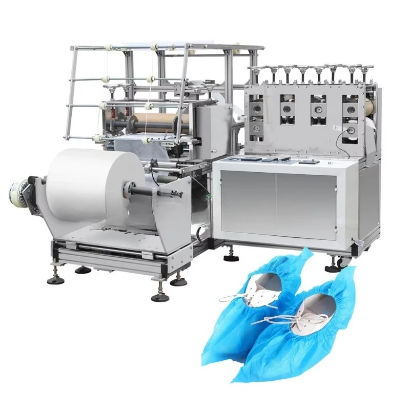 Customized Automatic Disposable Model-SXTJ Plastic Long Shoe Cover Making Machine Plastic Boot Cover Machine