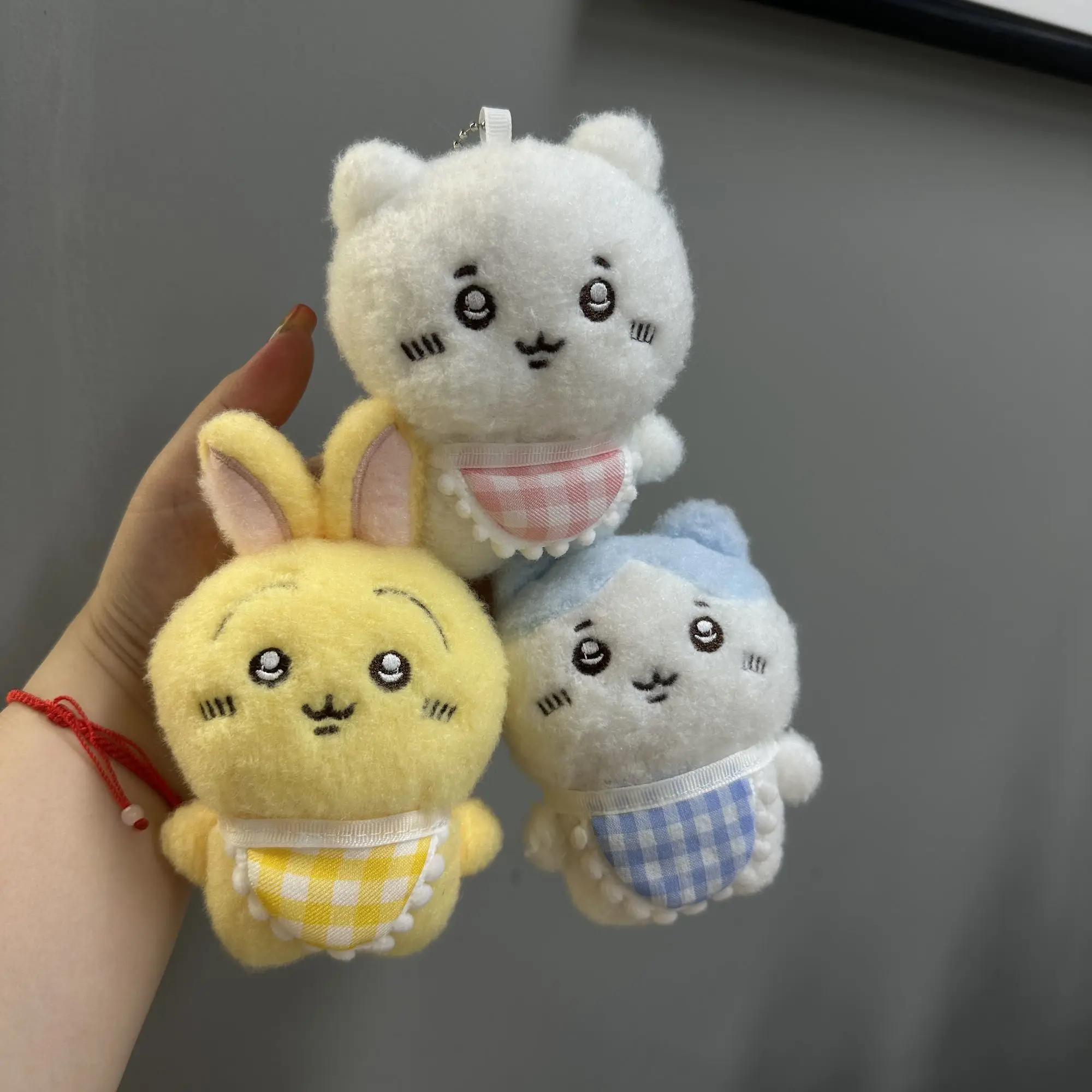 Chiikawa plush toy keychain bag charm plush Usagi long-haired soft doll fun cute toy holiday gift for girlfriend view 6