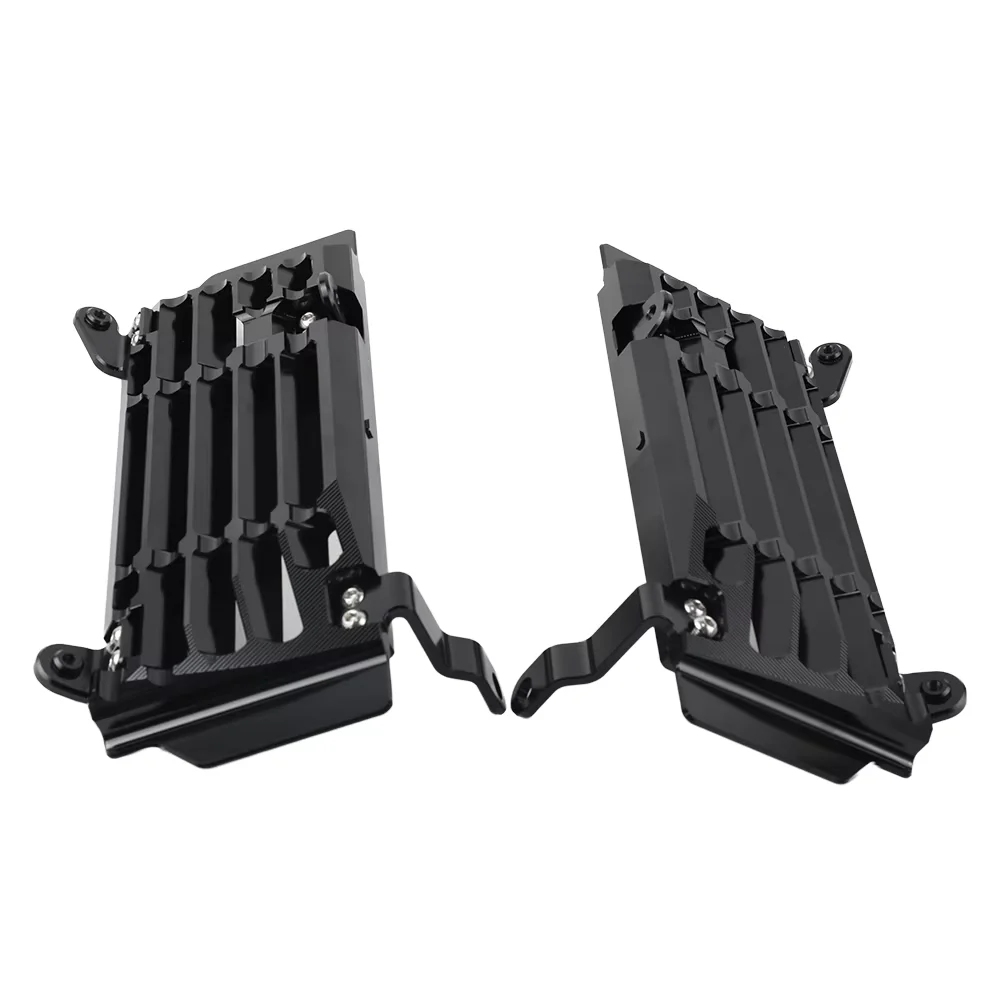 Motorcycle Aluminum Radiator Guard Engine Cooling Cover Crash Protector Fit for Yamaha WR250F WR450F YZ250F YZ250FX YZ450F/FX