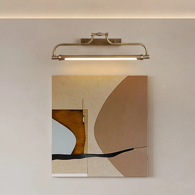 Vintage uxury bathroom mirror's light,French Dressing light, Brass Mural lighting