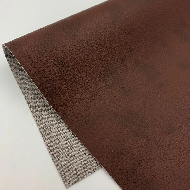 A4 Litchi PU Leatherette Fabric for DIY Projects