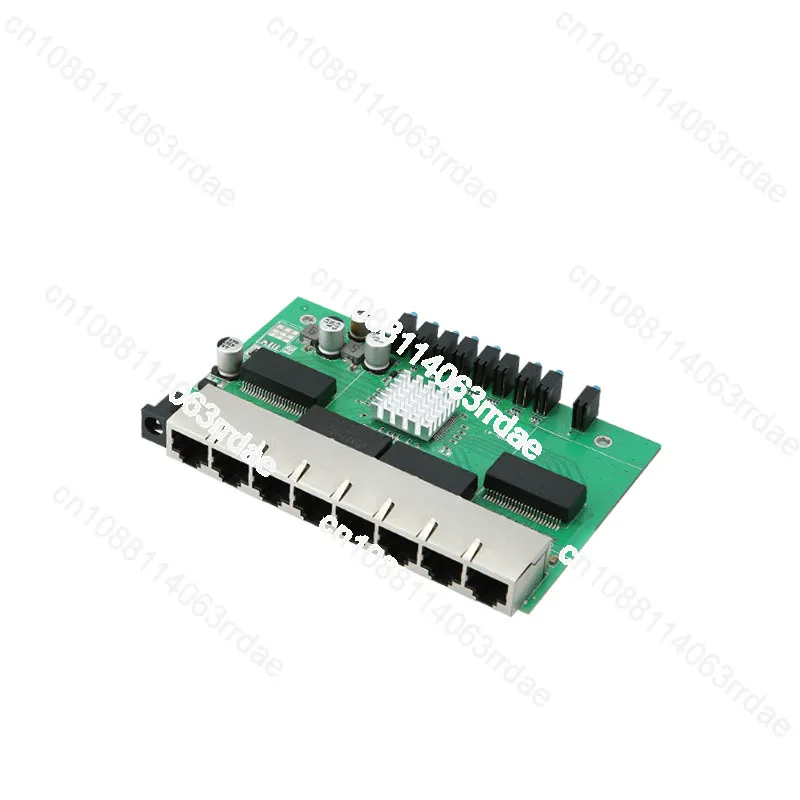 8-port All-gigabit Switch Desktop Switch Motherboard Wired Internet Splitter RTL8370N Solution