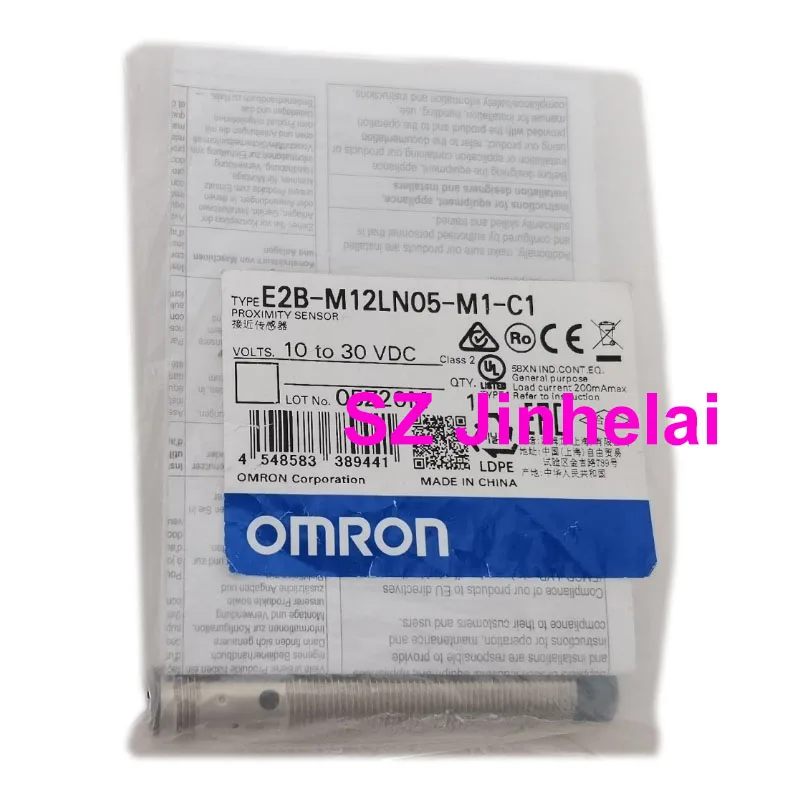 Authentic Original Omron 10-30VDC Proximity Switches E2B-M12LN05-M1-B1 M12LN05-M1-C1 M18LS05-M1-B1 M18LS05-M1-C1 M12KN05-M1-C1