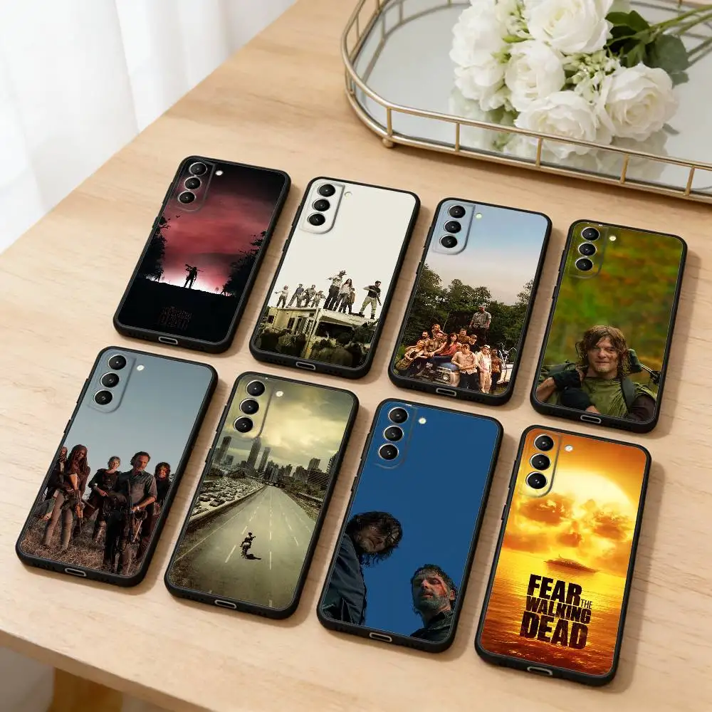 

TWD T-The Walking D-Dead Phone Case For Samsung S25,24,23,22,30,21,10,9,Ultra,Plus,Lite,FE,4,5 G Soft Black Case