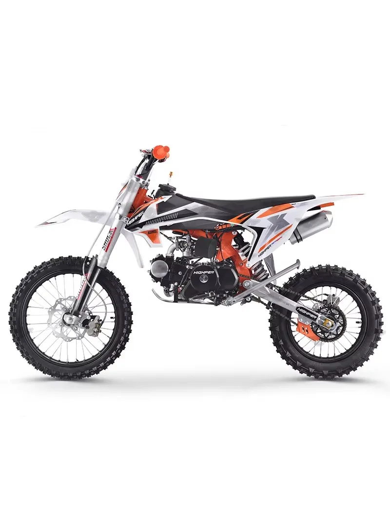 AliExpress NONE 125CC 4Stroke Gas Powered Mini Bike Off Road Motorcycle With Off Road Tires Front Rear Disc Brakes Up To 60 Mph Max Load 330 LBS