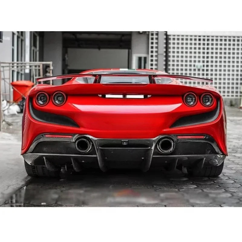 

Racing Dry Carbon Fiber Rear GT Spoiler For F8