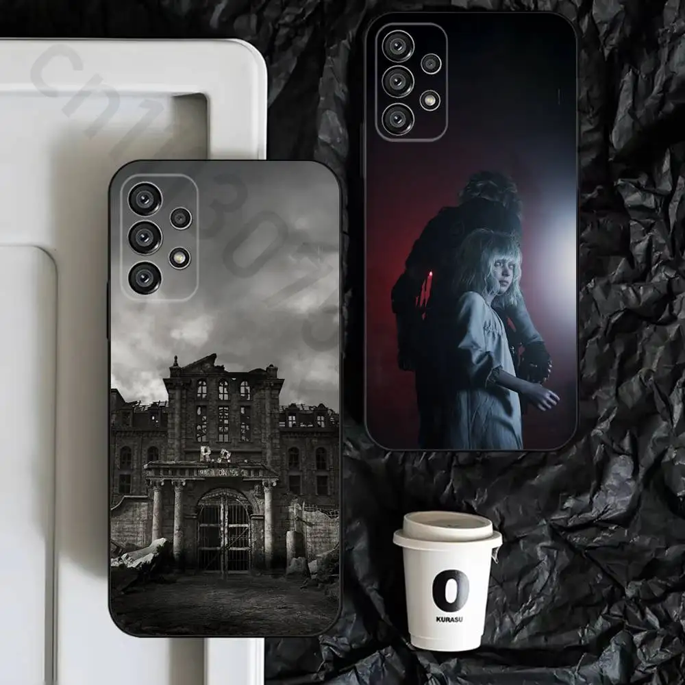 

R-Resident Evil Requiem Game Phone Case for Samsung S25 S24 S23 FE S22 S21 S20 FE plus Ultra Black soft shell