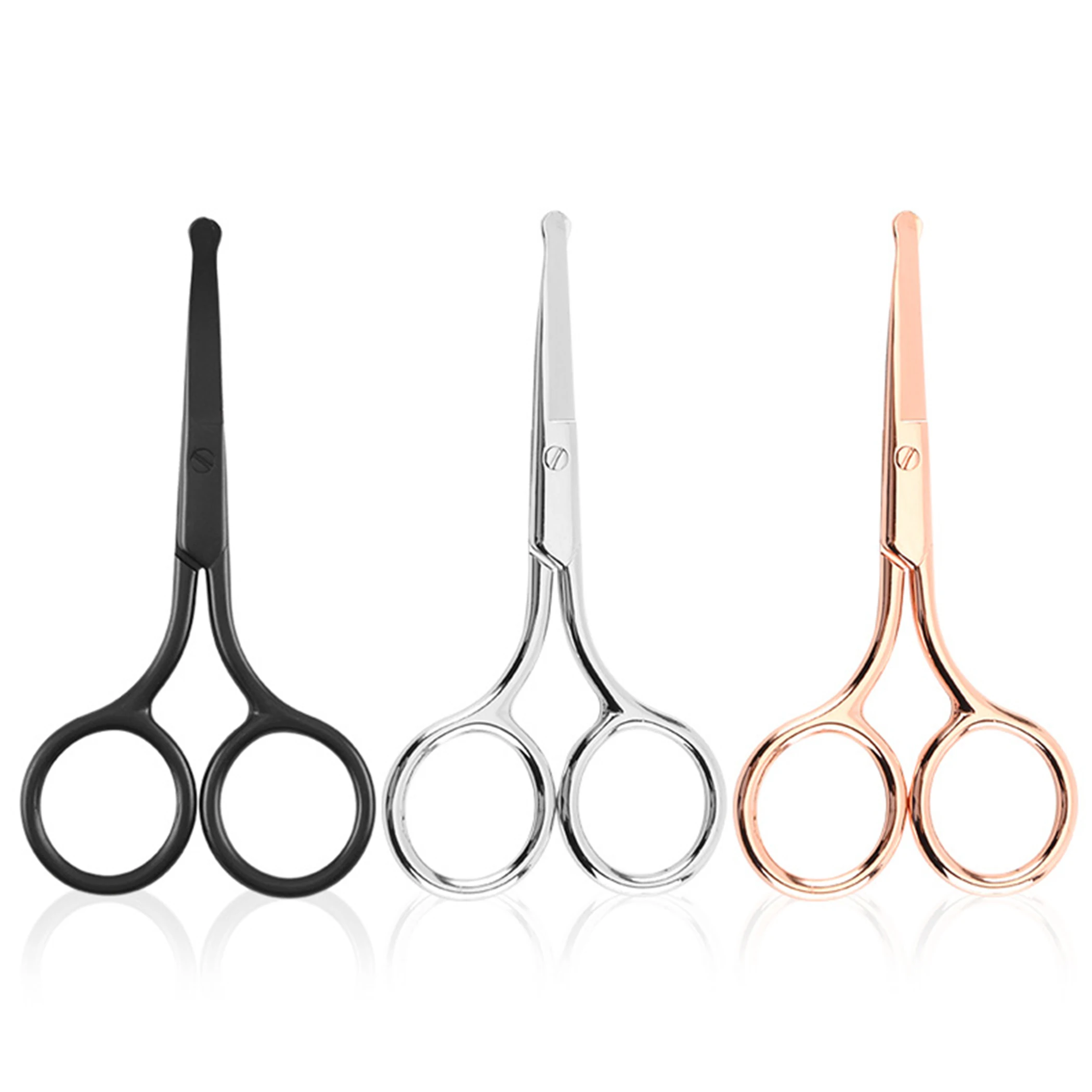 

Nose Hair Scissors, Small Eyebrow Scissors, Professional Grooming Scissors, Round Tip Design Scissors for Personal Care Facial