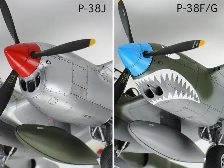 Tamiya 61123 Static Assembled Model 1/48 Scale For Lockheed P-38J Lightning Fighter Model Kit