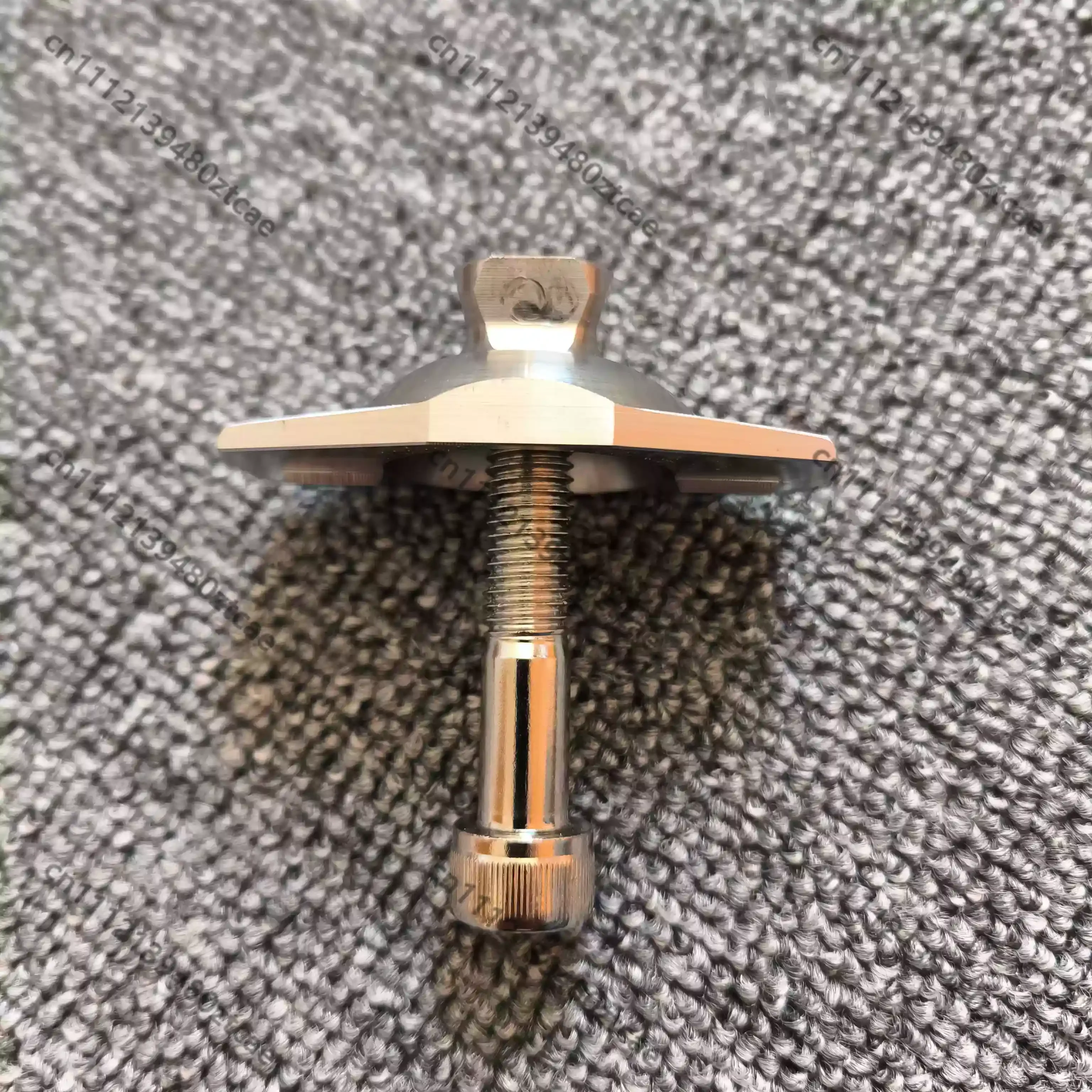 Stainless Steel Square Cone Fixed Angle Bracket, Alloy Fitting for Mechanical Support Structure Assembly
