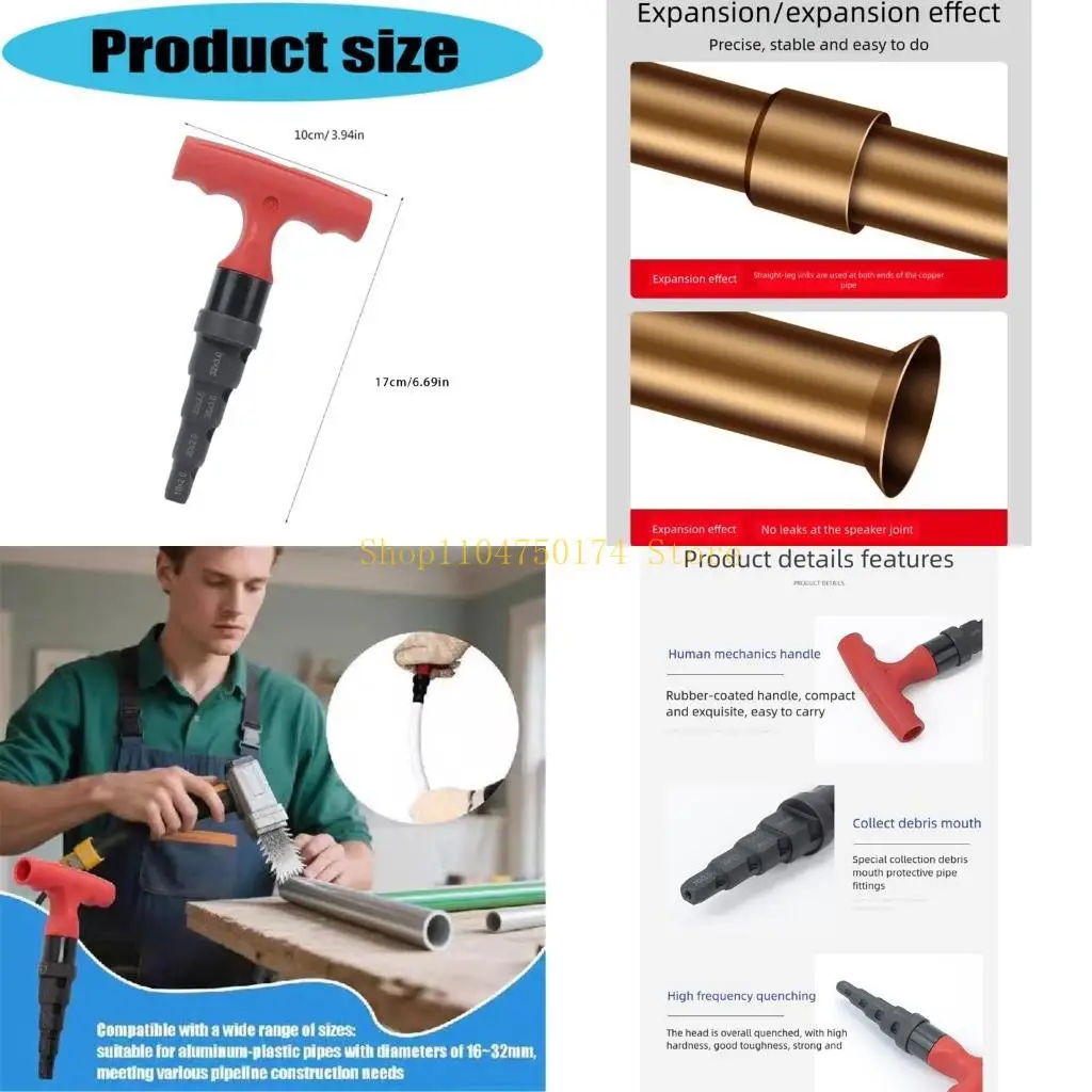 4 Size Manual Chamfering Tool Multiple Function Plan Mixture Tool for Pipe Deburring and Rounding Top Sale