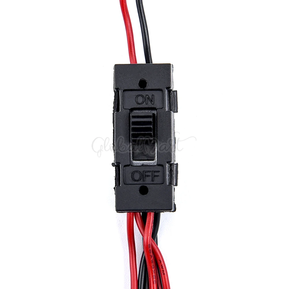 3-way / 4-way مصباح ليد سبليت تشغيل/إيقاف تحكم التبديل Y سلك كابل الخائن ل 1/10 TRX -4 SCX10 RC النفط/الترام/تسلق الزاحف #5