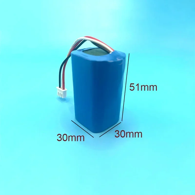 14500 2S2P 7.4V 2000mAh with BMS Lithium Ion Battery for Toy Remote Control Cars Singing Machines Radios Small Speakers