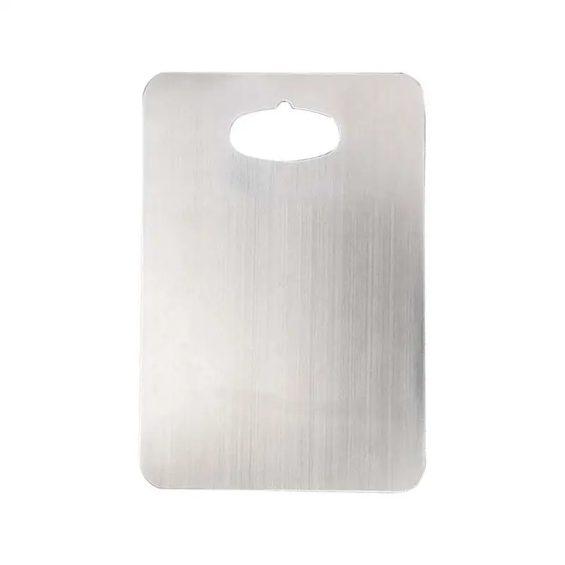 Kitchen Cutting Board Stainless Steel Reversible Food Cutting Board Kitchen Vegetable Fruit Meat Cutting Board For Home