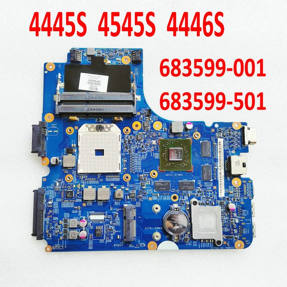 

48.4SM01.011 For HP 4446S 4545s 4445s Notebook 11242-1 Laptop Motherboard 683599-501 683599-601 683599-001