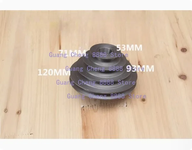 16MM Bench Drill Press Spindle Pulley Assembly 28 Inner Hole Four-layer Groove