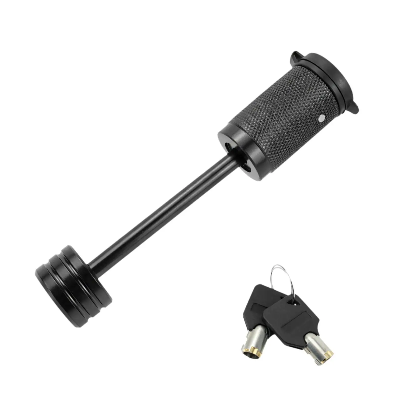 

Heavy Duty Trailer Tongue Coupler Lock Zinc Alloy Carbon Steel Safe Hitch Lock for Boat RV Truck Car Use