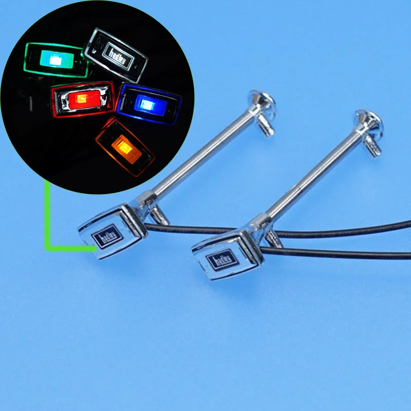 1:14th Scale LED Simulation Glowing Whistle Trumpet for Tamiya RC Truck SCANIA 770S 6x4 56368 56371 56379