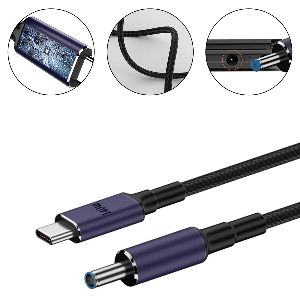 Brand New 1.8m Cavo USB C A DC PD 140W Cavo di Alimentazione Linea ForStarlink Convertitore Linea Convertitore Cavo di Ricarica Veloce portatile