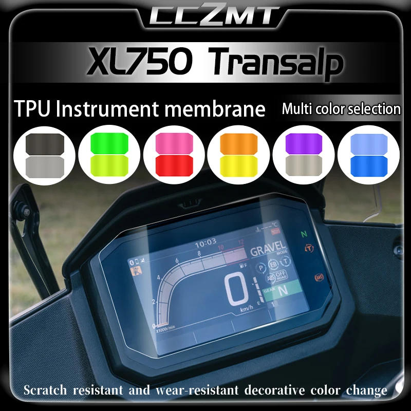 

For HONDA XL750 Transalp Motorcycle Scratch Cluster Screen Dashboard Protection Instrument Film accessories