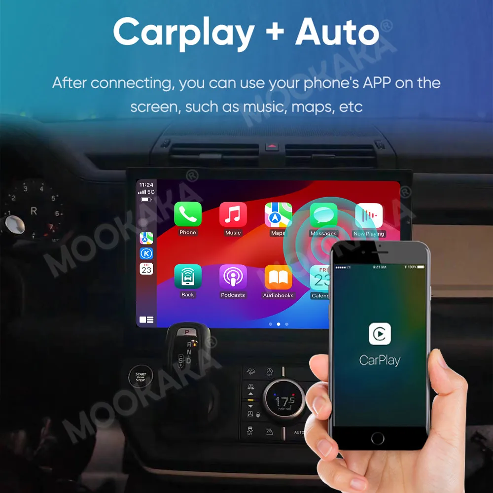 

13.3" Android Wireless Carplay For Land Rover Defender 2020-2024 Car Auto Radio Stereo Video Player Multimedia Navigation Screen